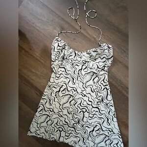 Abercrombie Halter mini dress